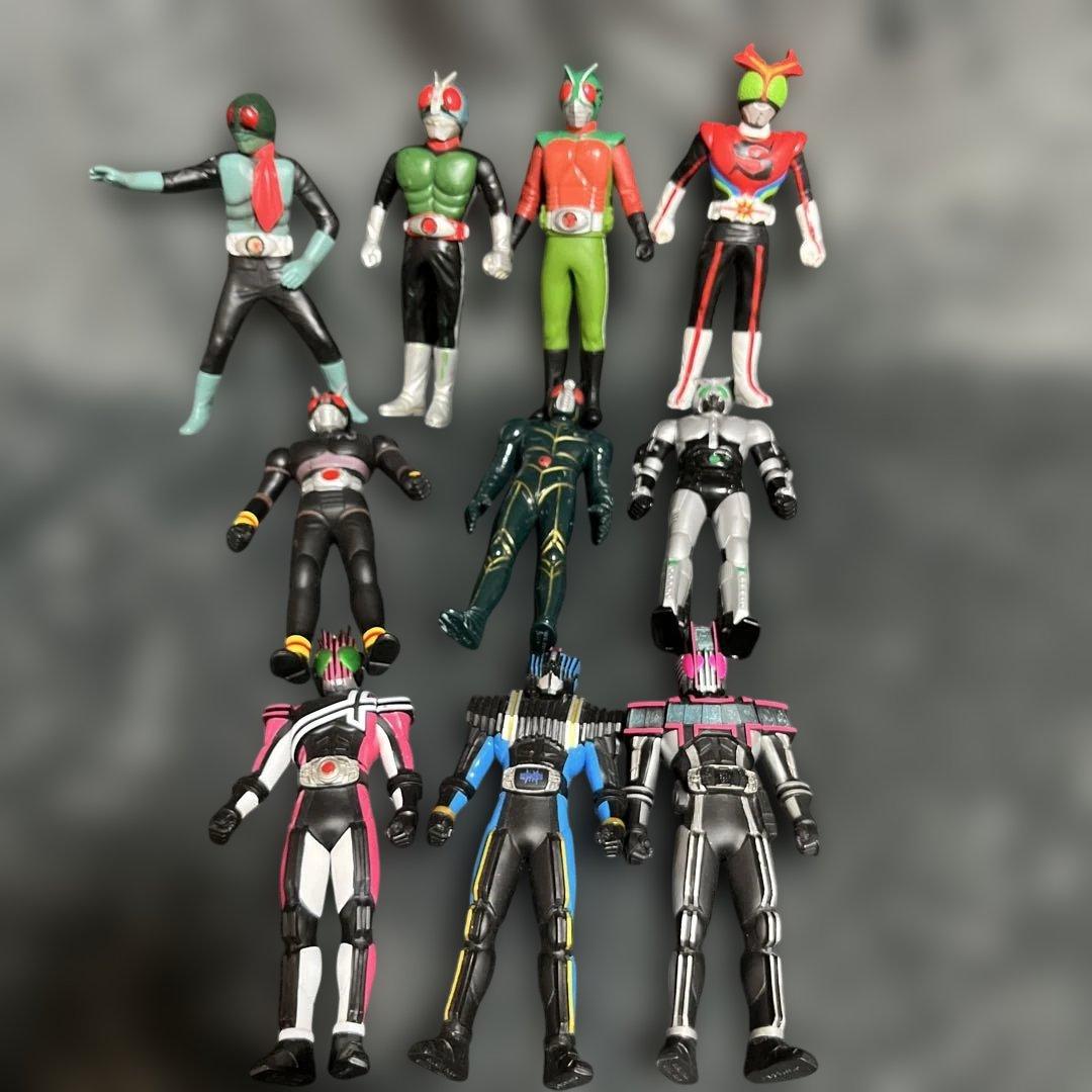 仮面ライダー ソフビ　143体＋ダブり7体　150体セット
