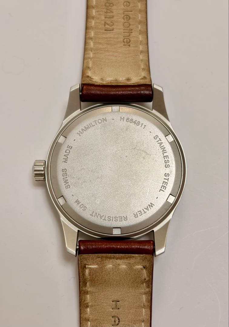 ハミルトン Khaki 腕時計 クォーツ デイト H684811 ジャンク