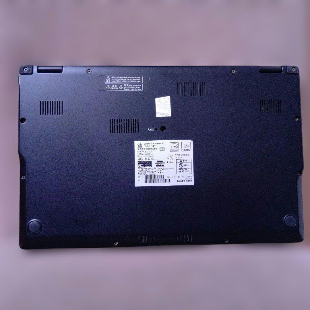 X⑥ 富士通　ＦＭＶＵ34011　U9311/F