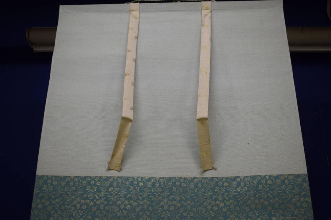 真作/高瀬春暁/清流鮎図/桐共箱付/布袋屋掛軸HG-925