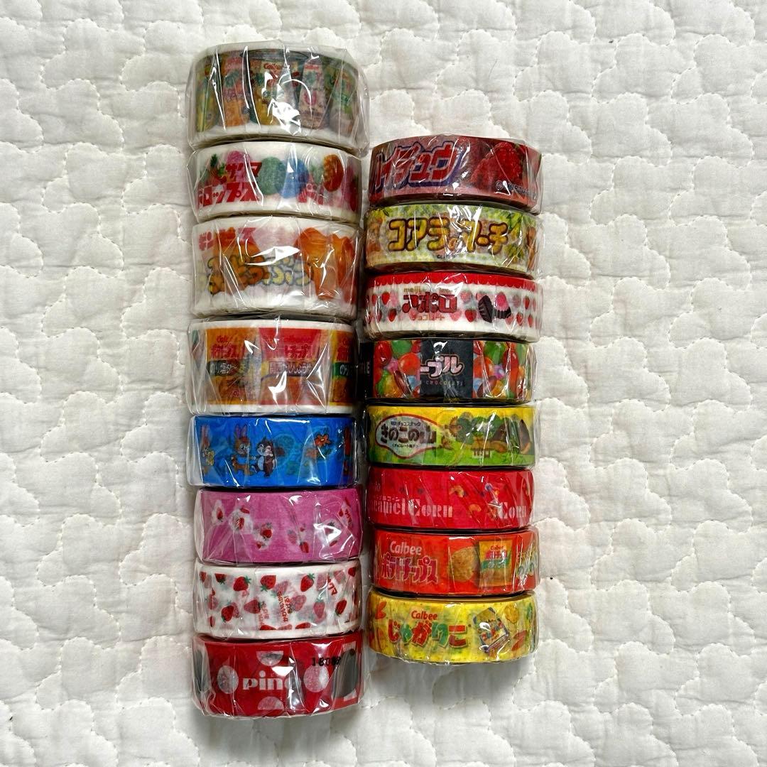 カルビー お菓子 Yesterday's tomorrow マスキングテープ