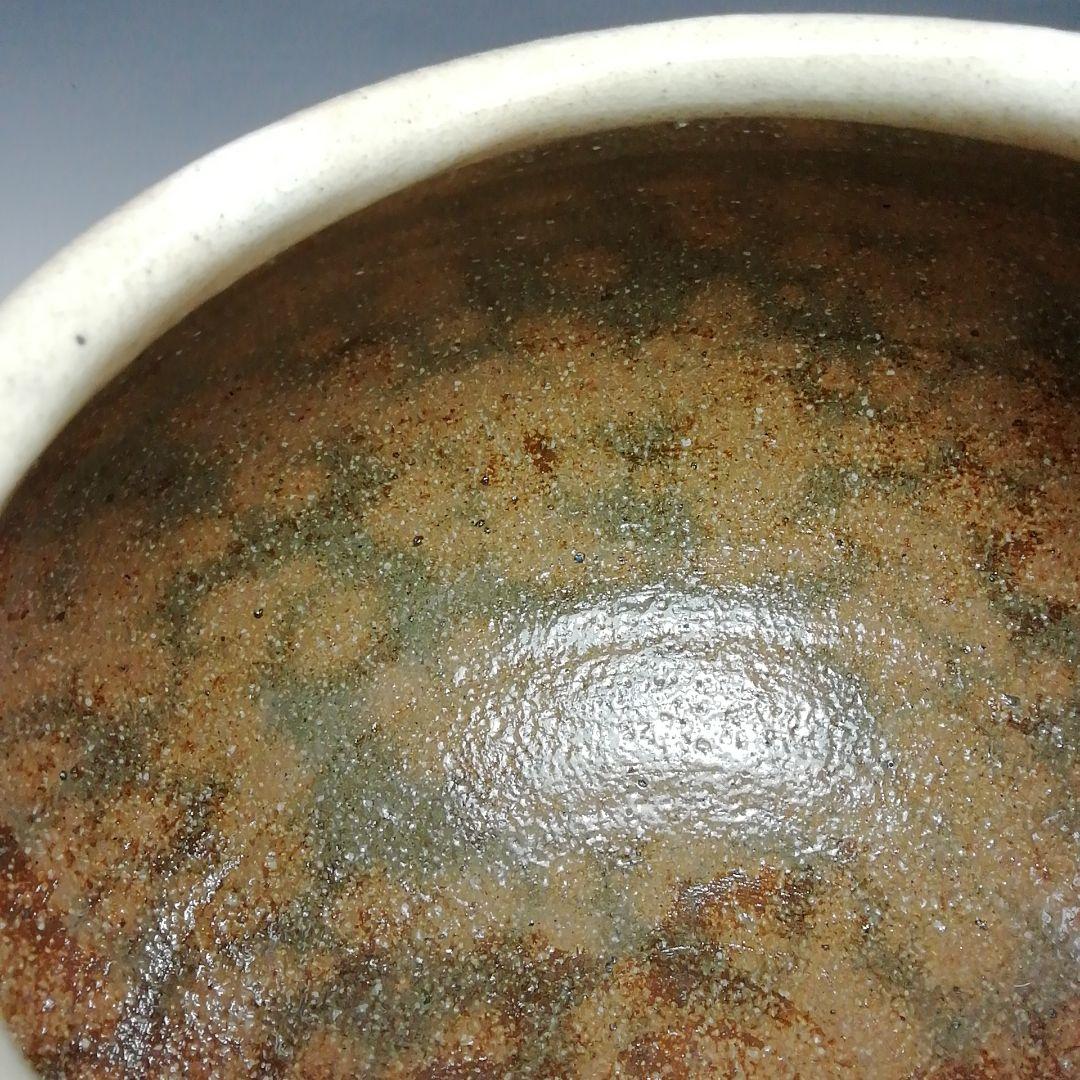 Ｓ８０５　水指　『粉引　水指』『奥村考山造』　共箱　茶道具