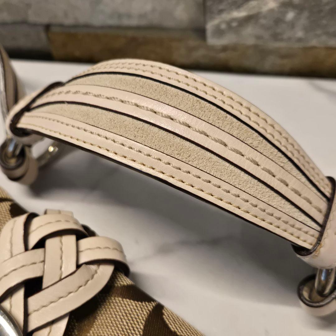 美品　COACH　コーチ　ワンショルダー ソーホー シグネチャー レザー