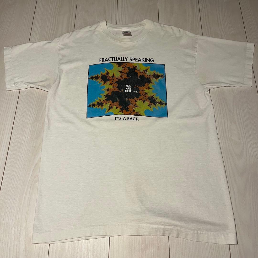 90s FRACTAL IT’S A FACT DESIGN ART Tシャツ