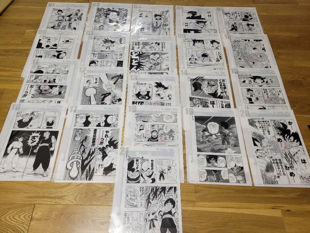 パ*ン様 一番くじ　ドラゴンボール　40th 其之一　G賞 クリアファイル　２１