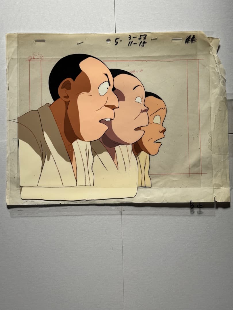 『 YAWARA ！』　セル画　３枚セット（実際のTVアニメで使用されたもの）