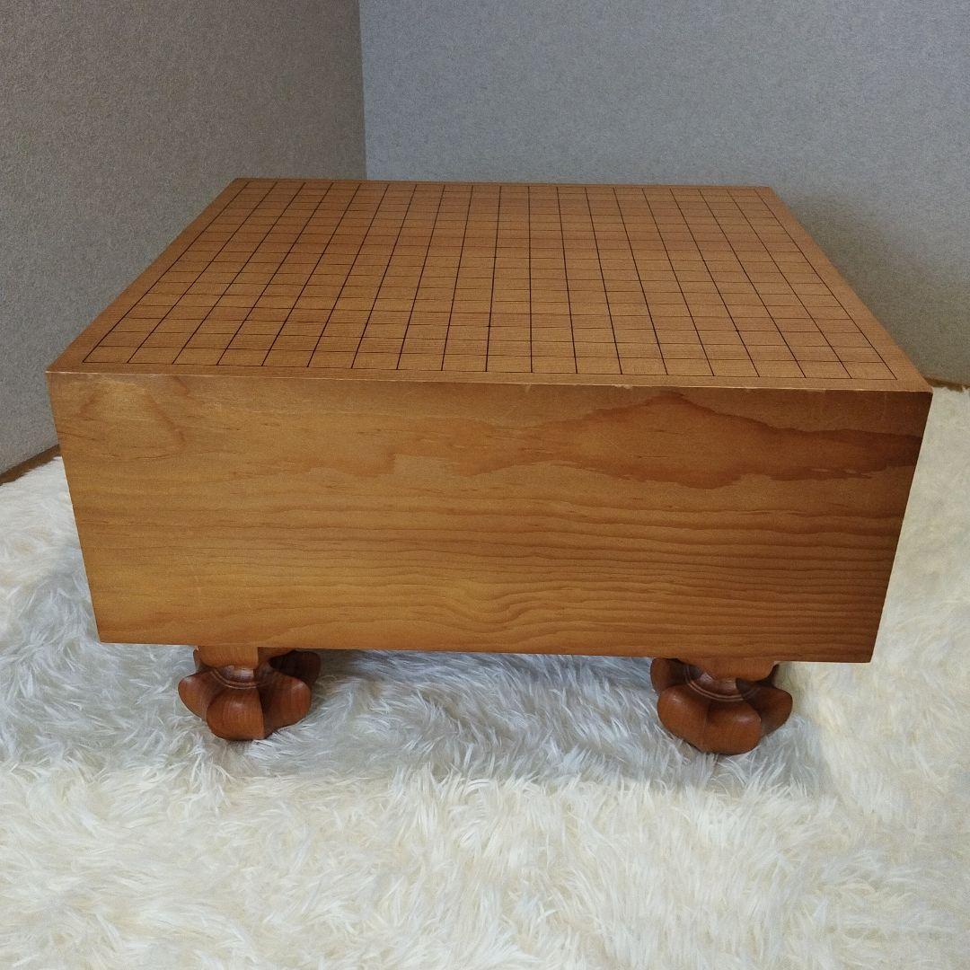 囲碁盤 本榧 天地柾目 ヘソ・脚付き 特大5.8寸 佳山作 高級