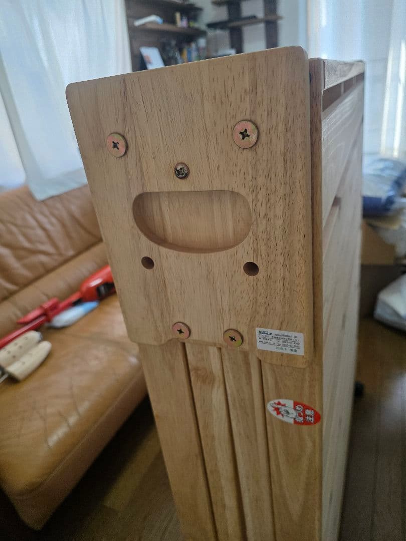 中居木工 折りたたみスノコベッド シングルサイズ