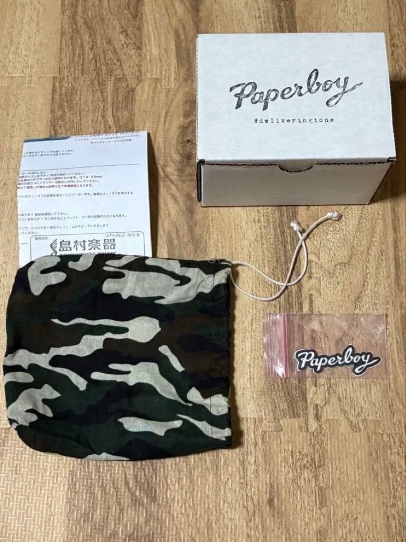 ギター Paperboy Pedals Goat Green