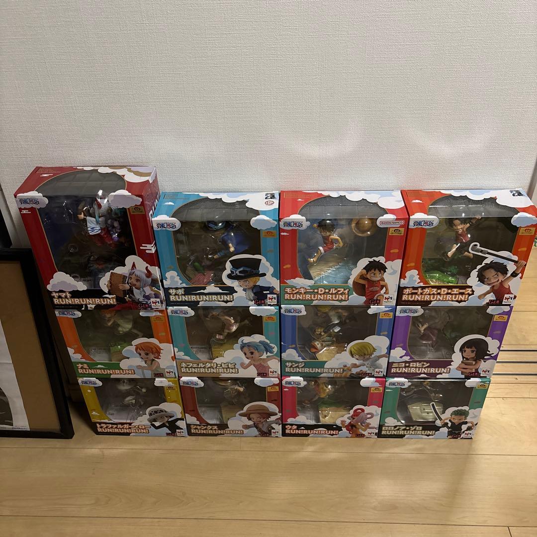 ワンピース RUN!RUN!RUN! フィギュア 12種セット