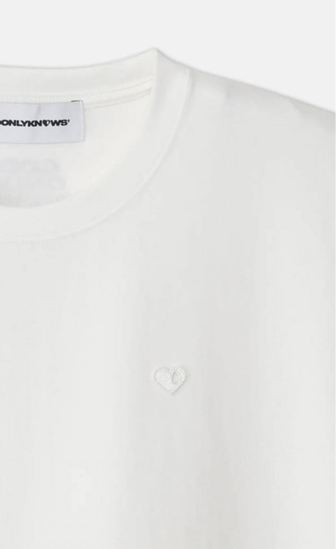 GOD ONLY KNOWS ロゴプリントTシャツ(白)岩田剛典