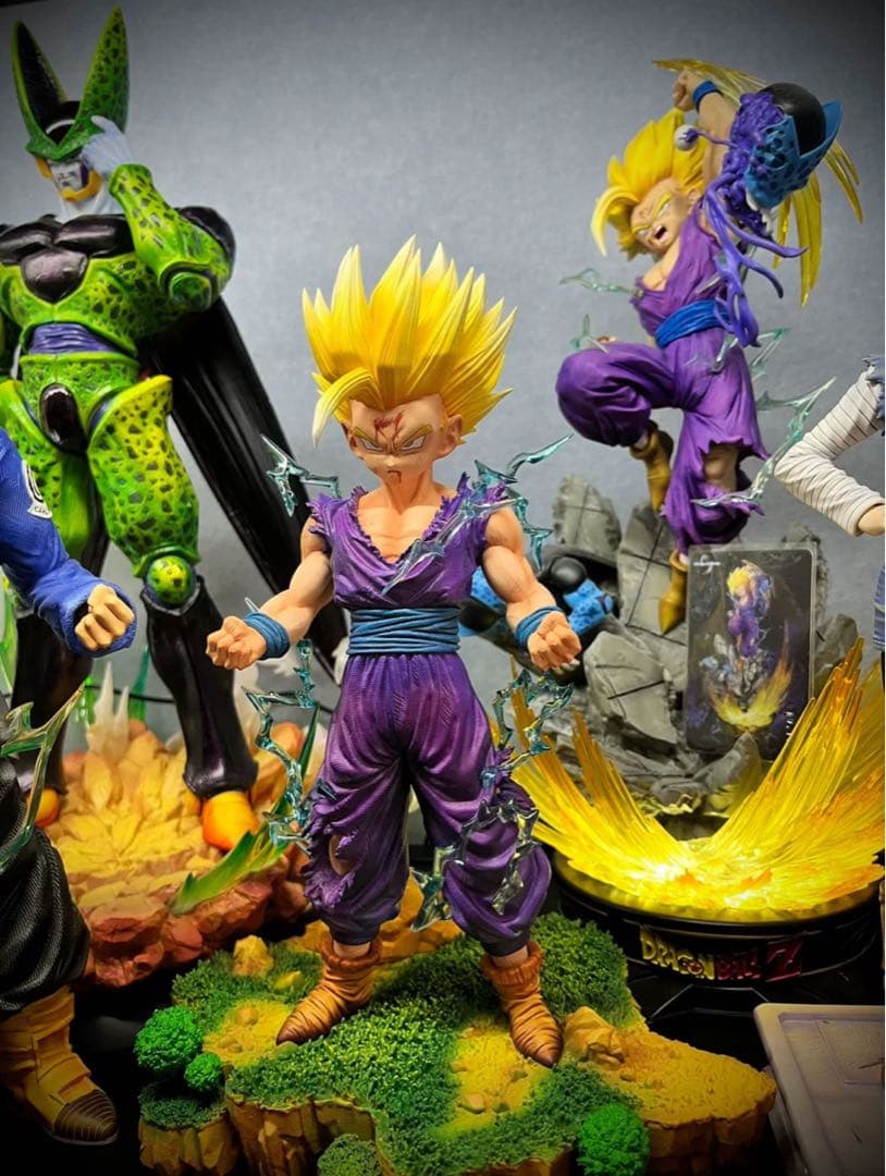 ドラゴンボール 孫悟飯 ガレキ ガレージキット スタチュー X③⑤