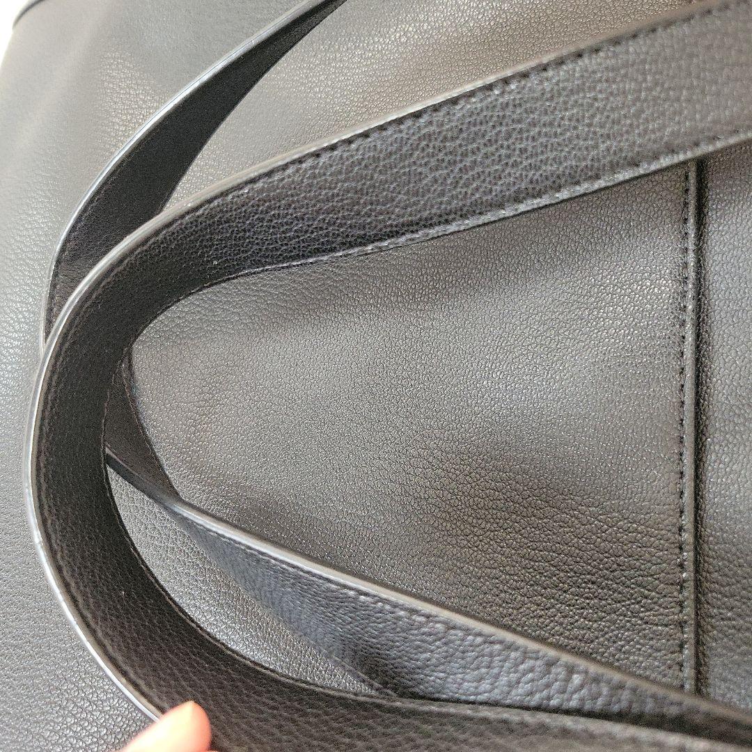 ポールスミス トートバッグ A4収納可　ストライプ 肩掛け ブラック　ビジネス