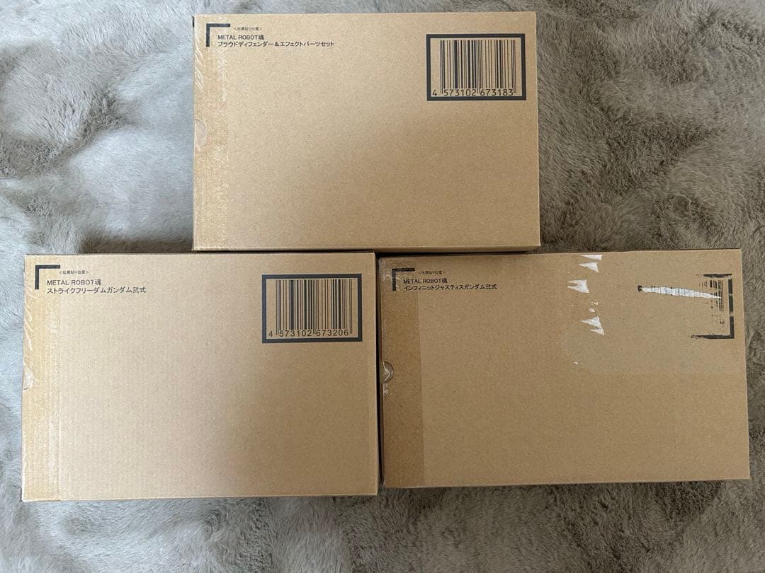 【新品・未開封】L ROBOT魂 SEED FREEDOM3点セット