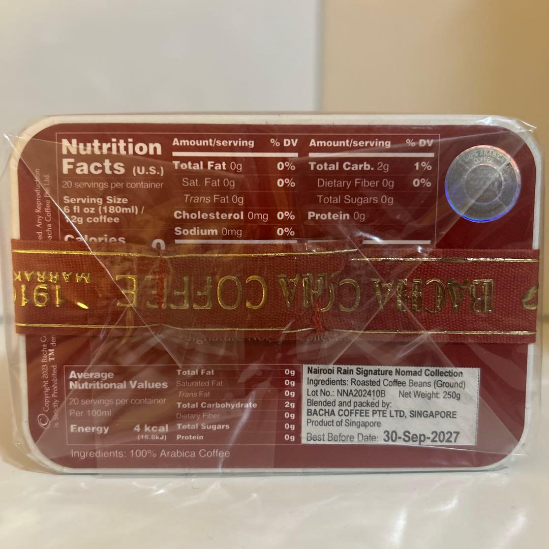 BACHA COFFEE シグネチャーノマドコレクション 5缶セット