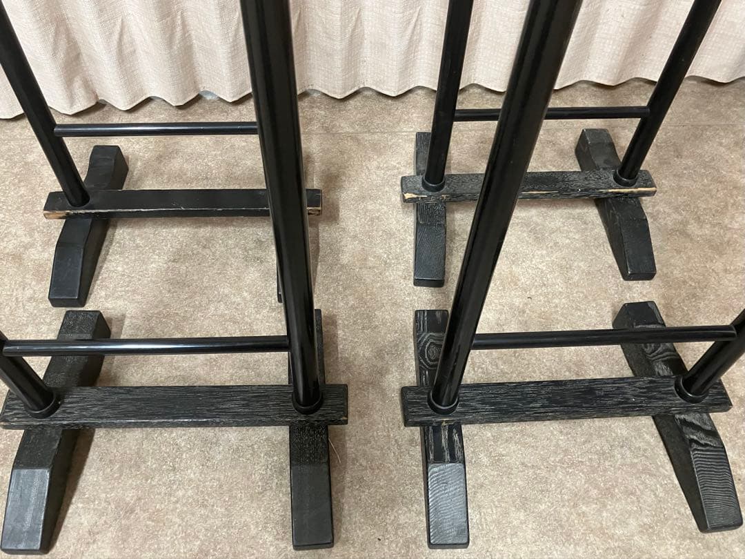 撞木（しゅもく）着物　反物　帯　展示台　大小セット