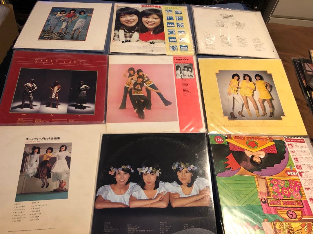 キャンディーズ 貴重コレクション アナログLPレコード／LD／DVDコレクション