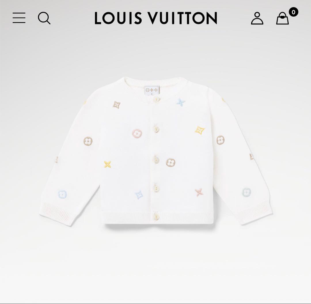 LOUIS VUITTON ベビー カーディガン　12M