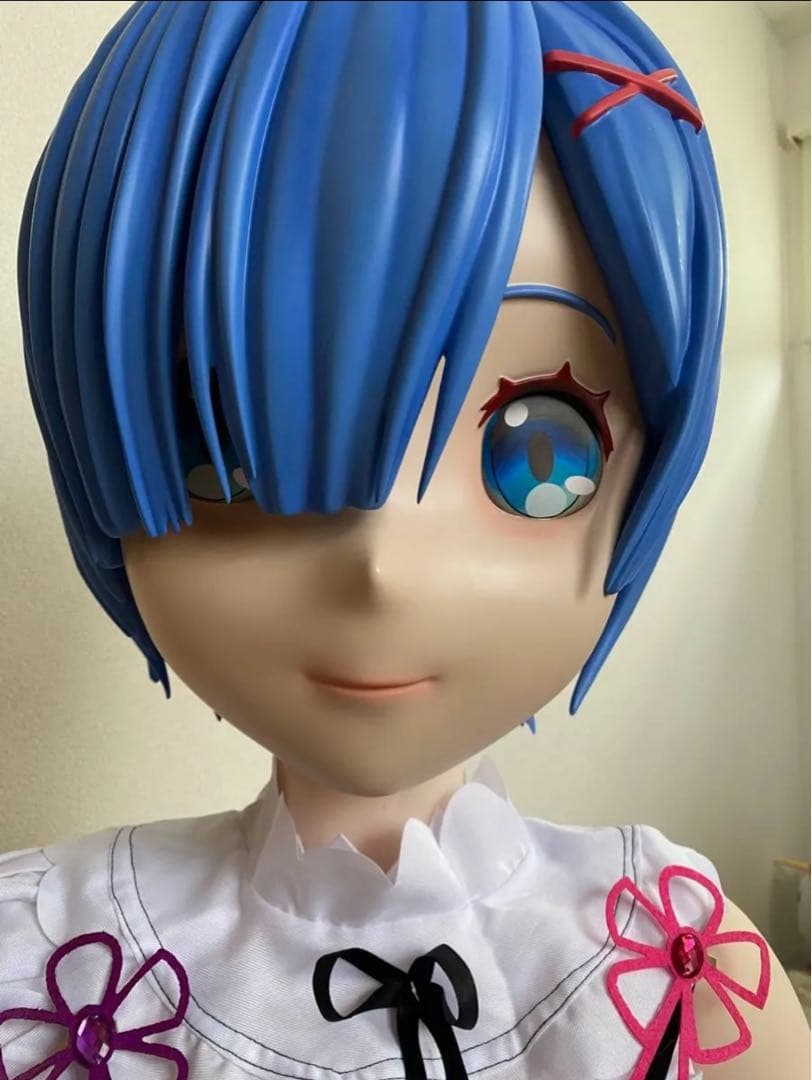 Re:ゼロから始める異世界生活　レム 1/1 胸像フィギュア110cm高さ