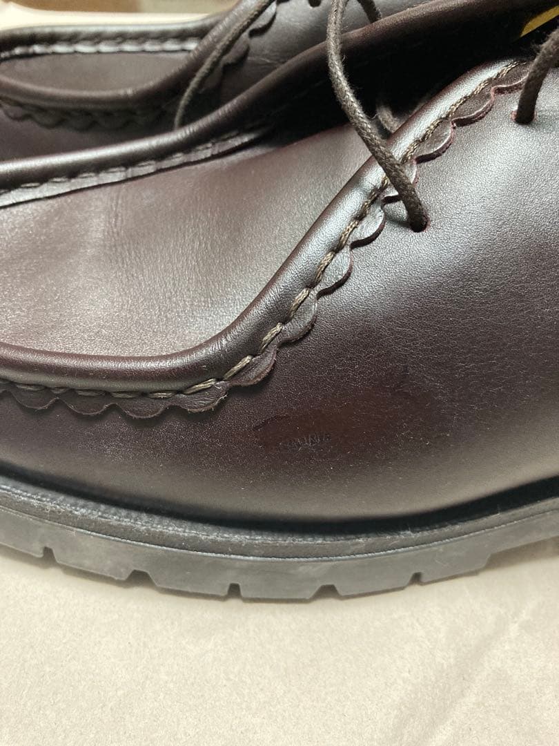 美品　人気モデル　クレマンPADREチロリアンシューズ　ボルドー43