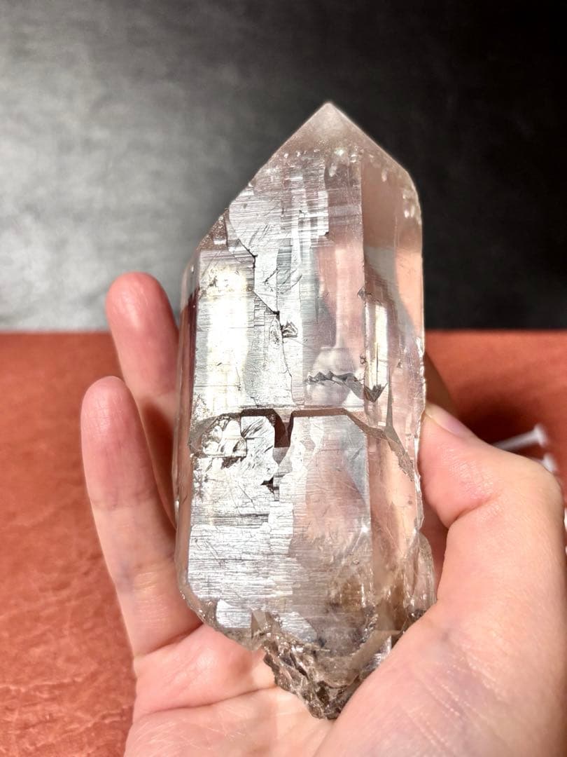 【超希少】天然 ヒマラヤ水晶 サインジ産 原石 ポイント レア産地