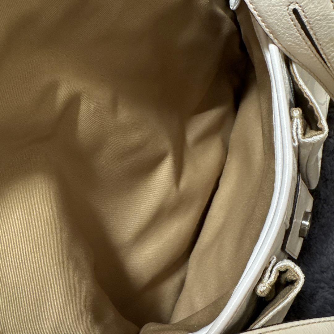 【美品】COACH ソーホー ミニシグネチャー フラップ ワンショルダーバッグ