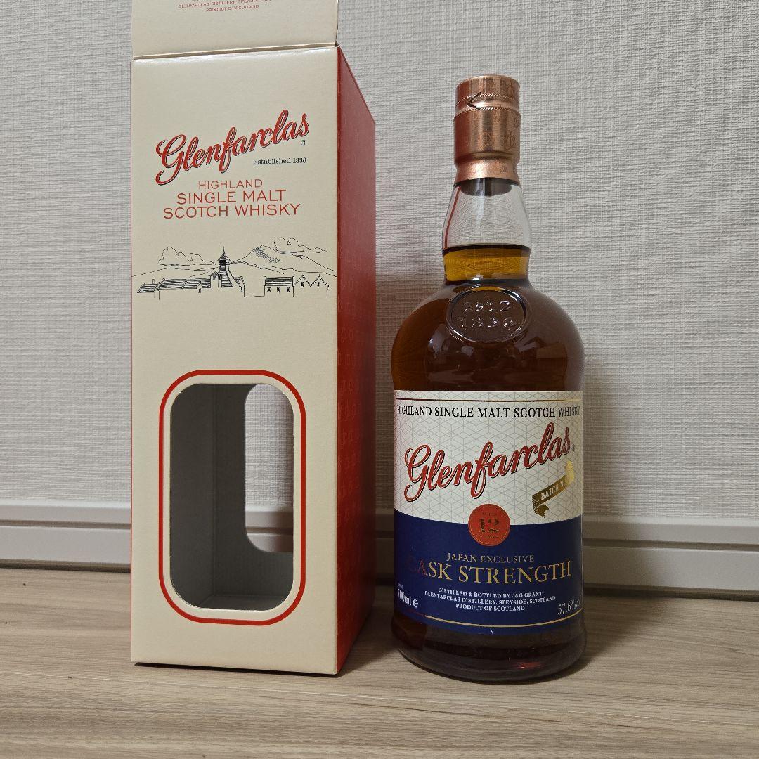 グレンファークラス 12年 カスクストレングス バッチ4 57.6度