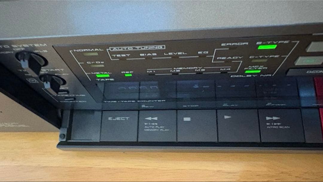 AKAI アカイGX-F91 カセットデッキ 中古　現状品