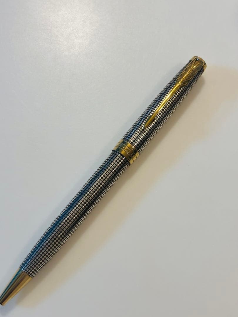(美品)Parker ボールペン ソネット　スターリングシルバー　純銀製