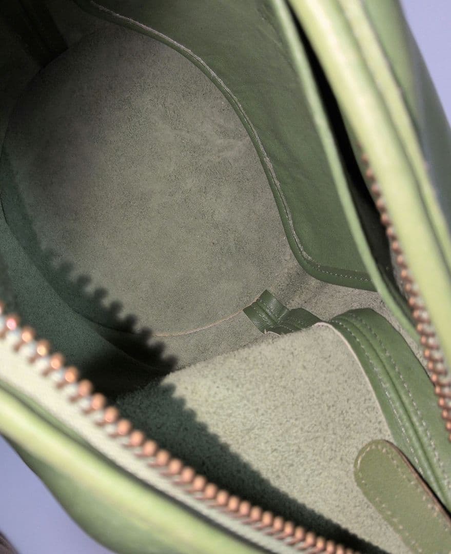 COACH グリーン ショルダーバッグ