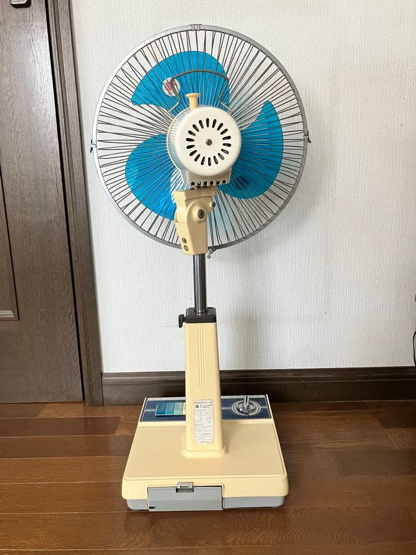 扇風機　ナショナル　F-30H1L 昭和レトロ　30センチ座敷扇　タイマー故障