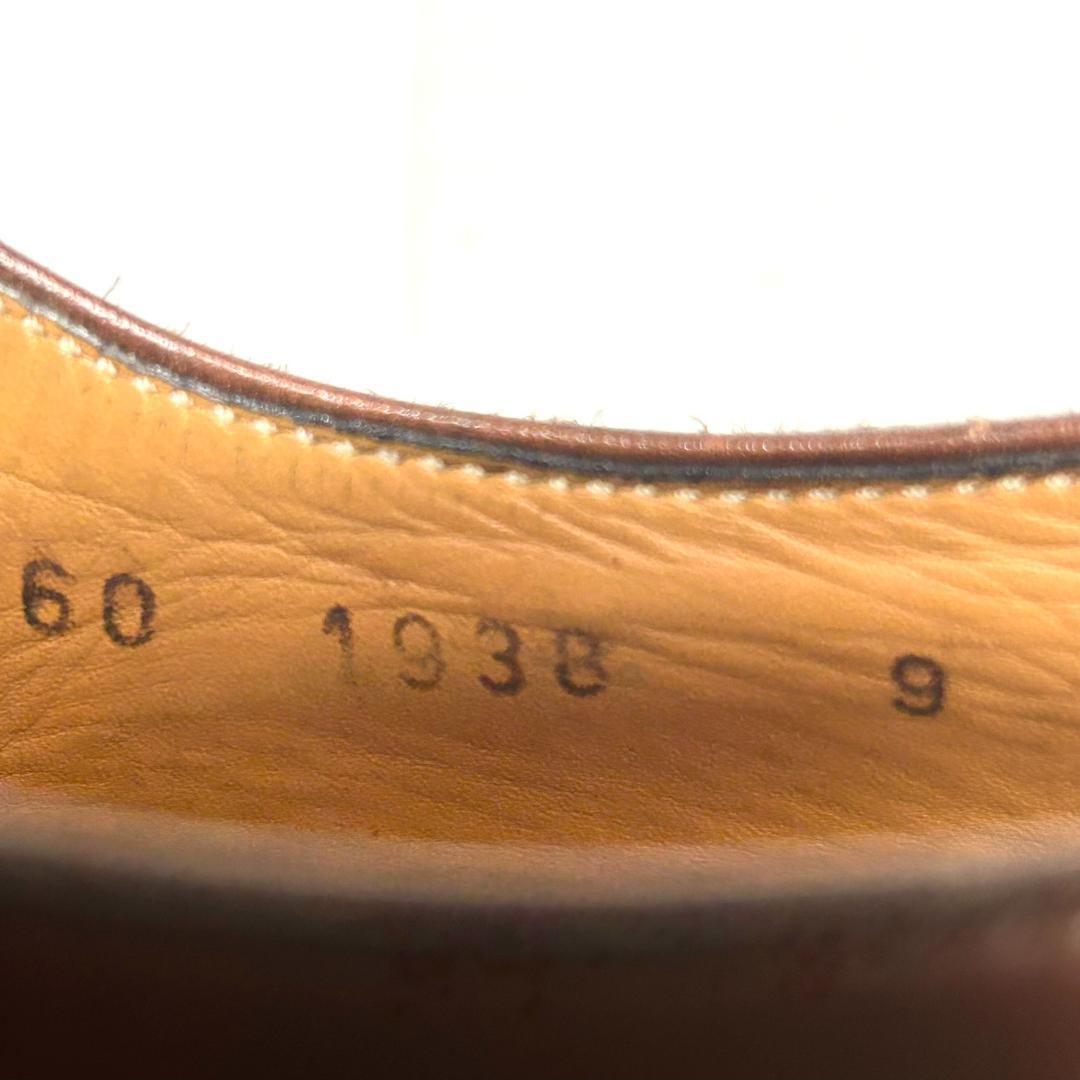 ジャランスリウァヤ　革靴　ブラウン　ストレートチップ　　内羽根　27.5cm