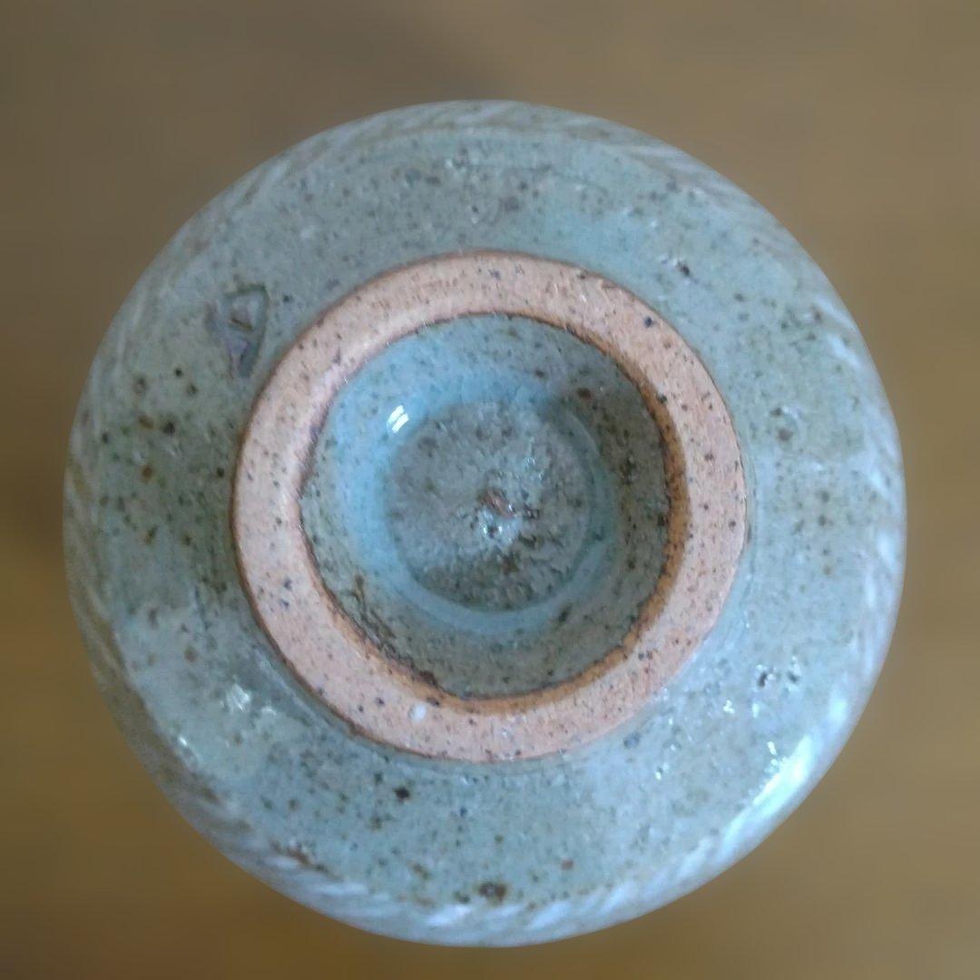 人間国宝　島岡達三さんの「地釉象嵌盌」