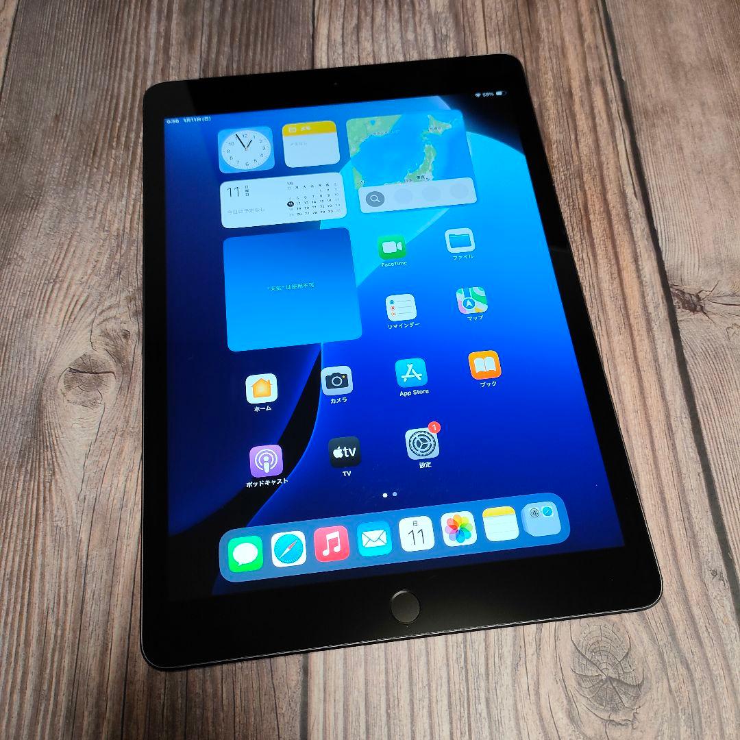 iPad 第8世代 32GB スペースグレー SIMフリー 美品