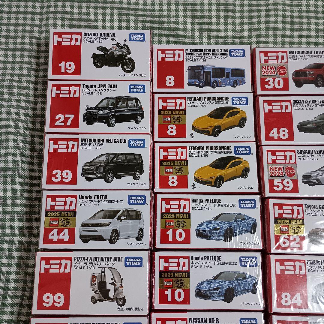 y*e様 トミカ 27台 セット 初回 通常 ミニカー まとめ売り セット売り