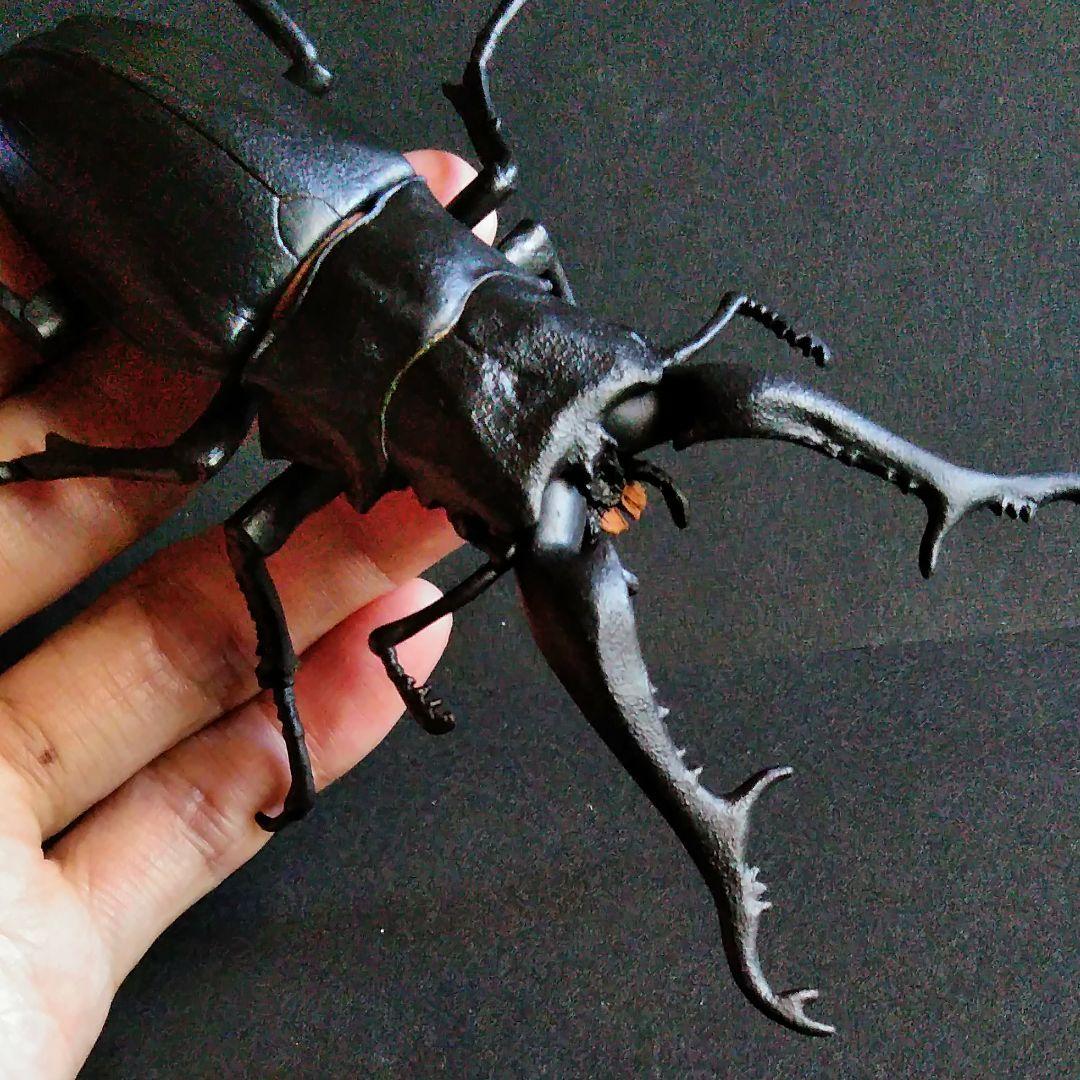 昆虫　フィギア　クワガタ　原寸大モデル