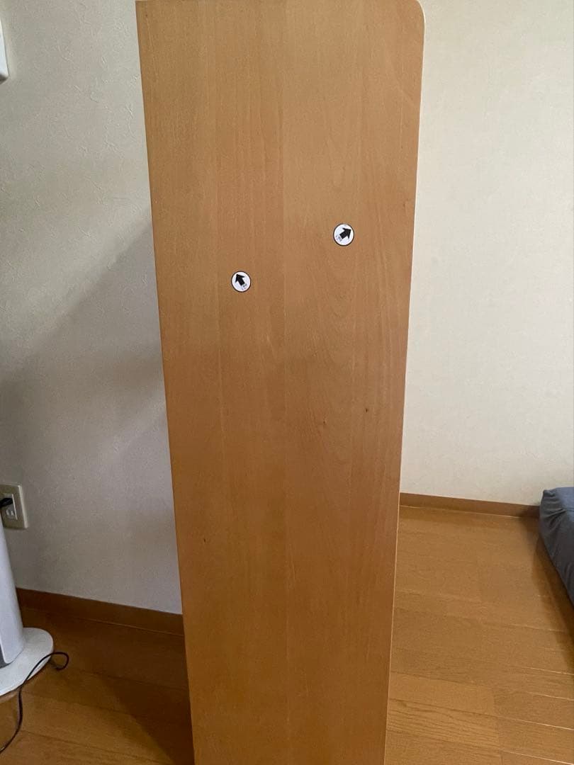 ナチュラル木製本棚 6マス【送料込】