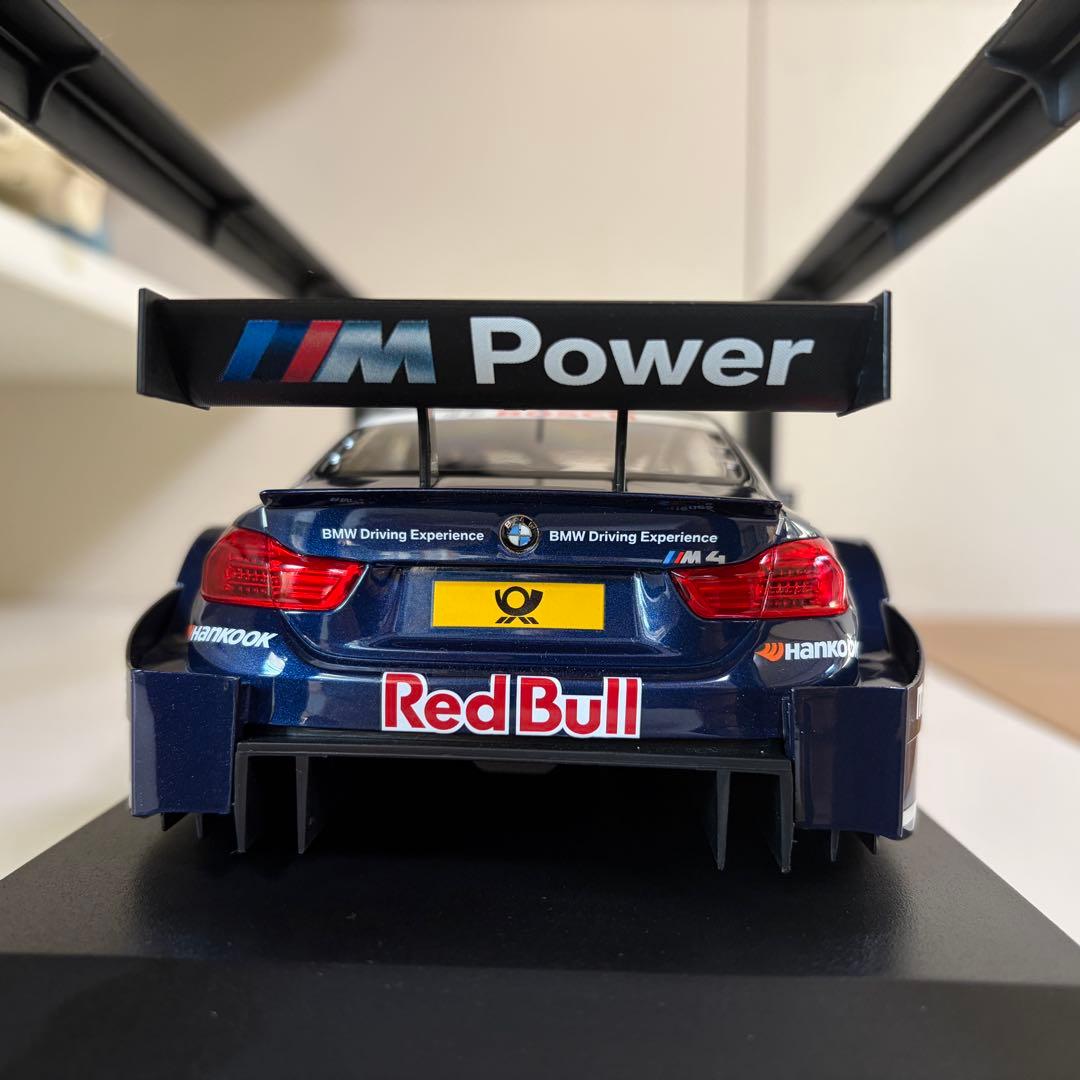 希少【極美品】BMW M4 DTM 2016 1/18 レッドブル仕様