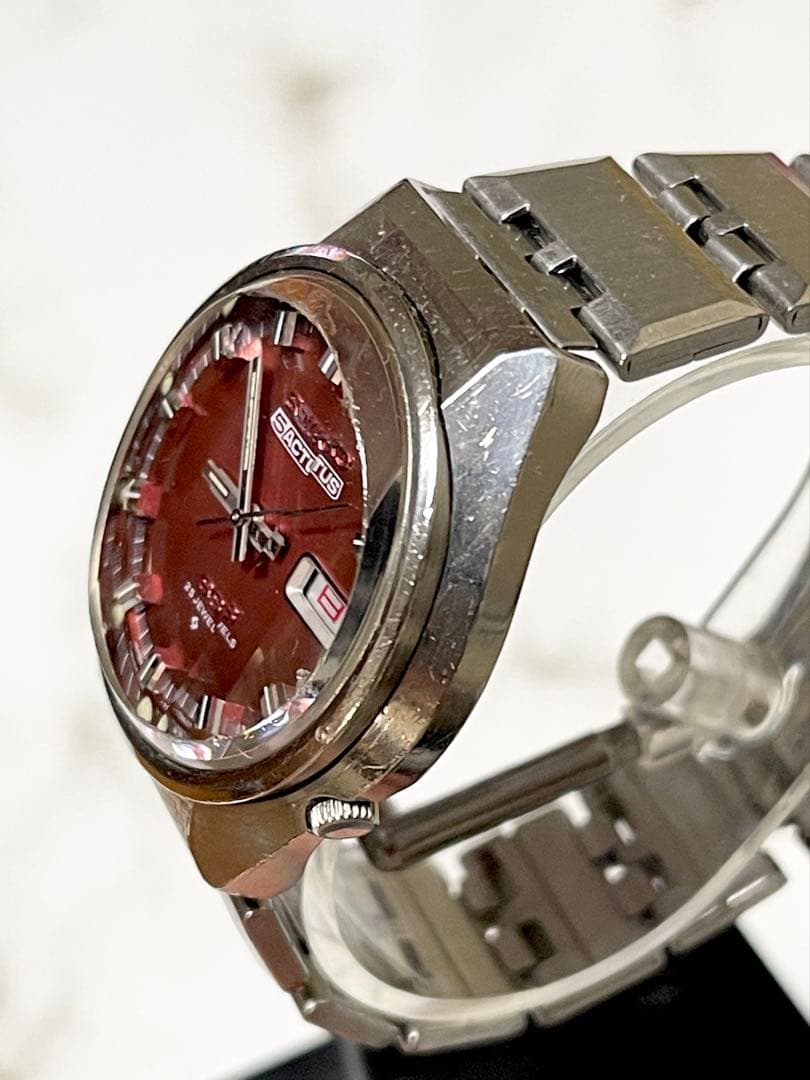 1973年9月製 セイコー5アクタスSS デイデイト 25J カットガラス