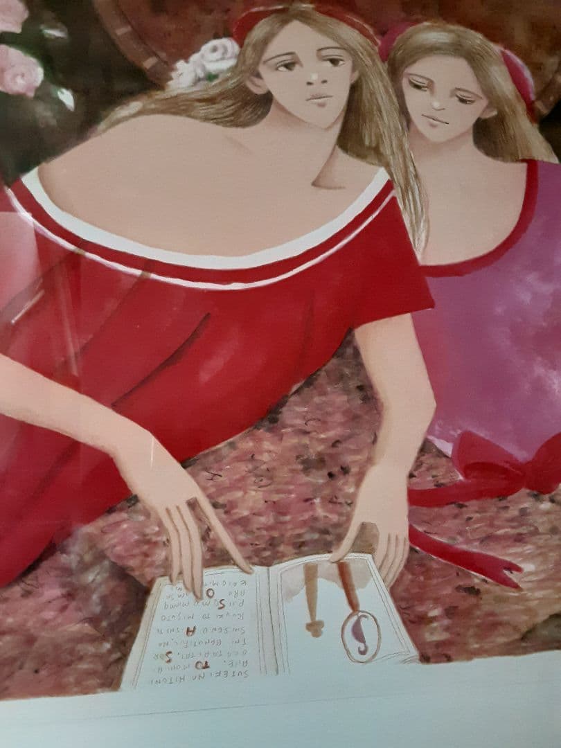 松任谷国子リトグラフ