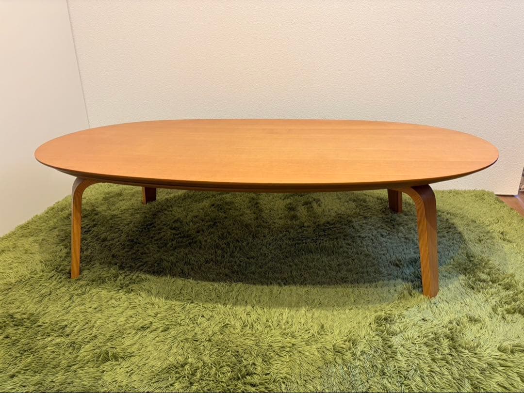 無印良品　楕円こたつ　ナチュラル　 MJ-KDF 1340B/N