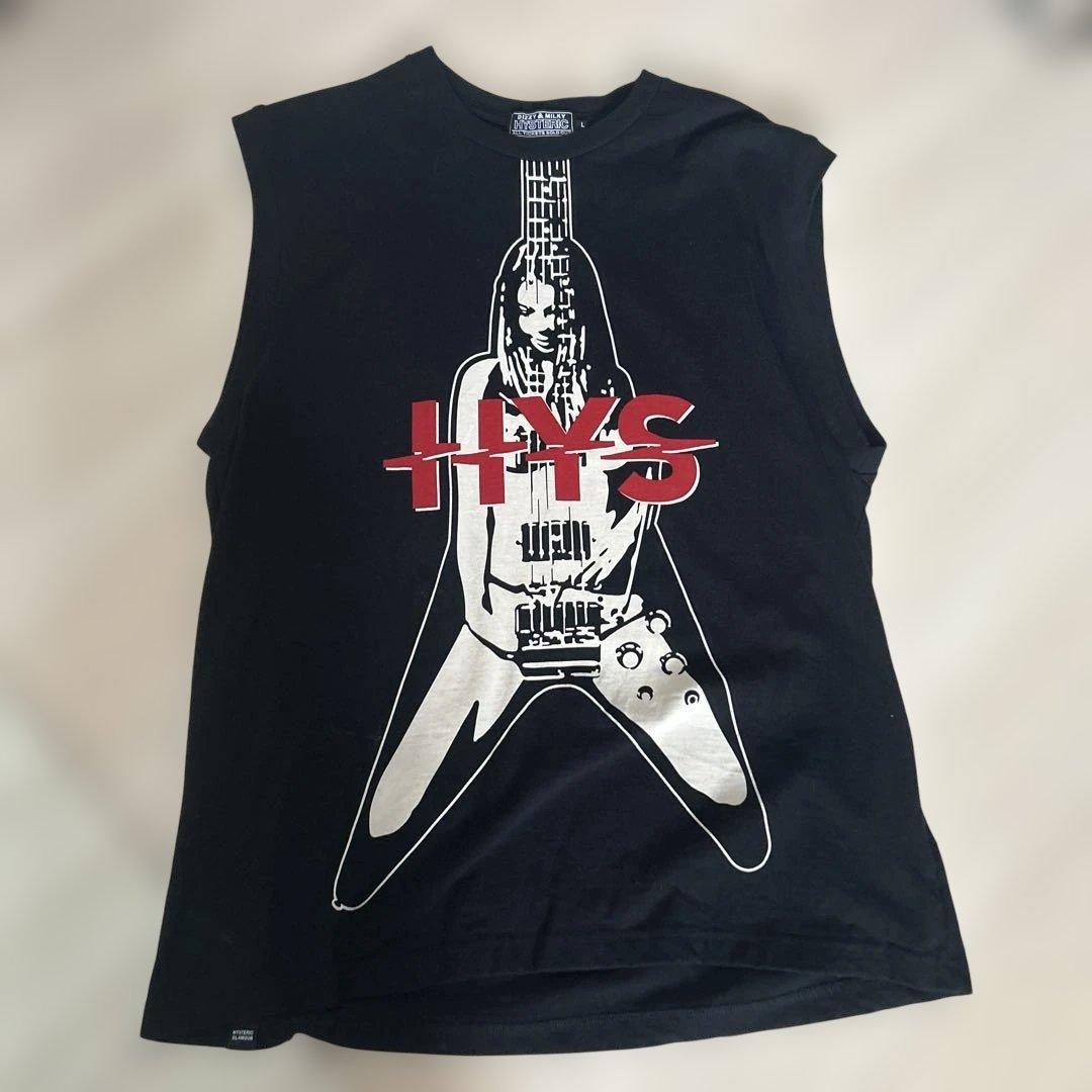 ヒステリックグラマー L タンクトップ ブラック
