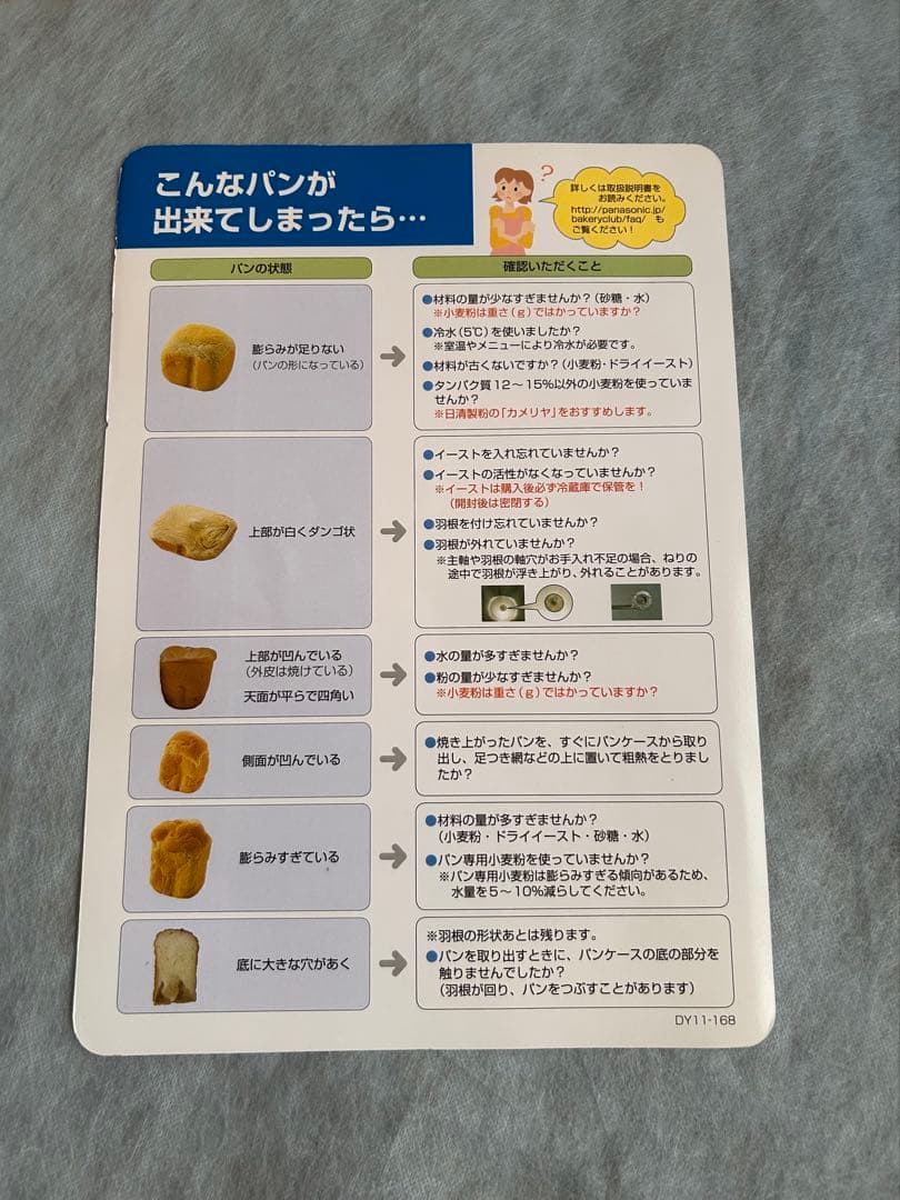 Panasonic ホームベーカリー SD-BMS105