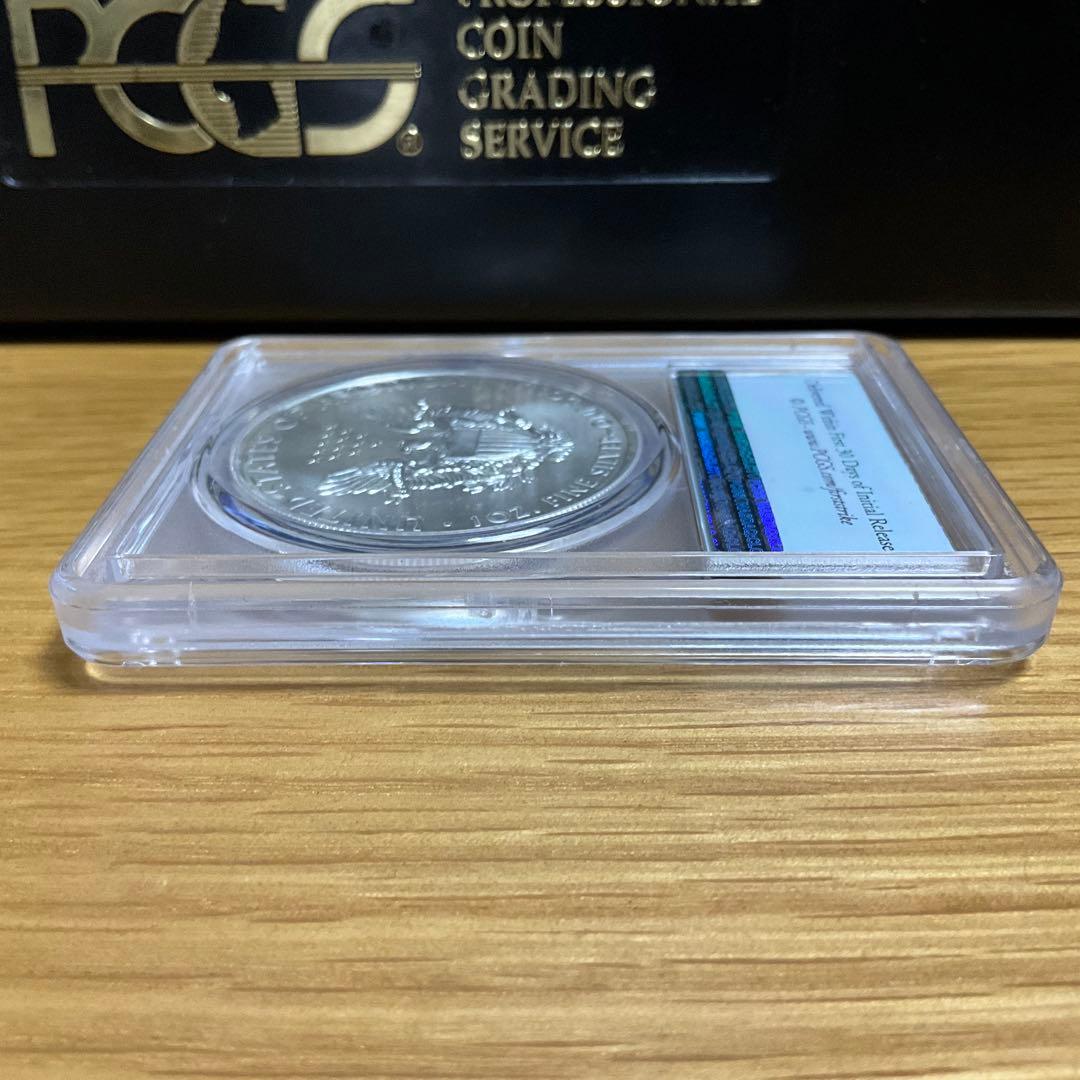 【新品】Silver Eagleイーグル銀貨2021 PCGS MS70 T1