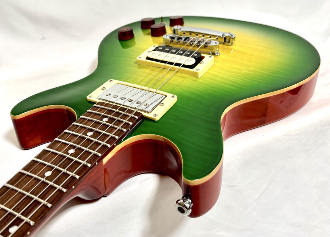 【新品弦張替済】GrassRoots エレキギター 横山健 イグアナ