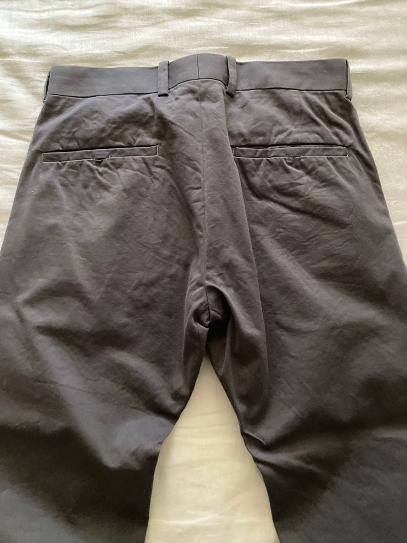 Yaeca スタンダード　チノパン　チャコールグレー　Dice&Dice別注