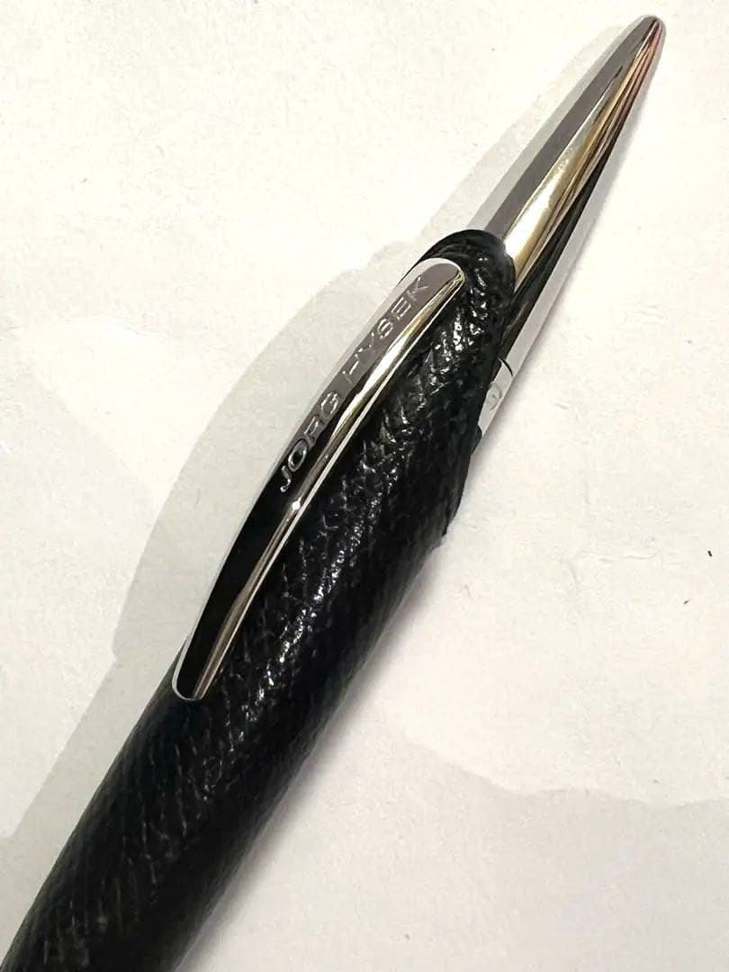 【送料無料】JORG HYSEK ヨルグ・イゼック ボールペン 革ケース付き