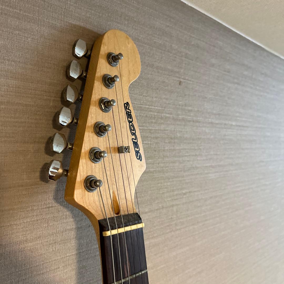 最安値 SELDER セルダー エレキギター ストラトキャスター 黒 初心者