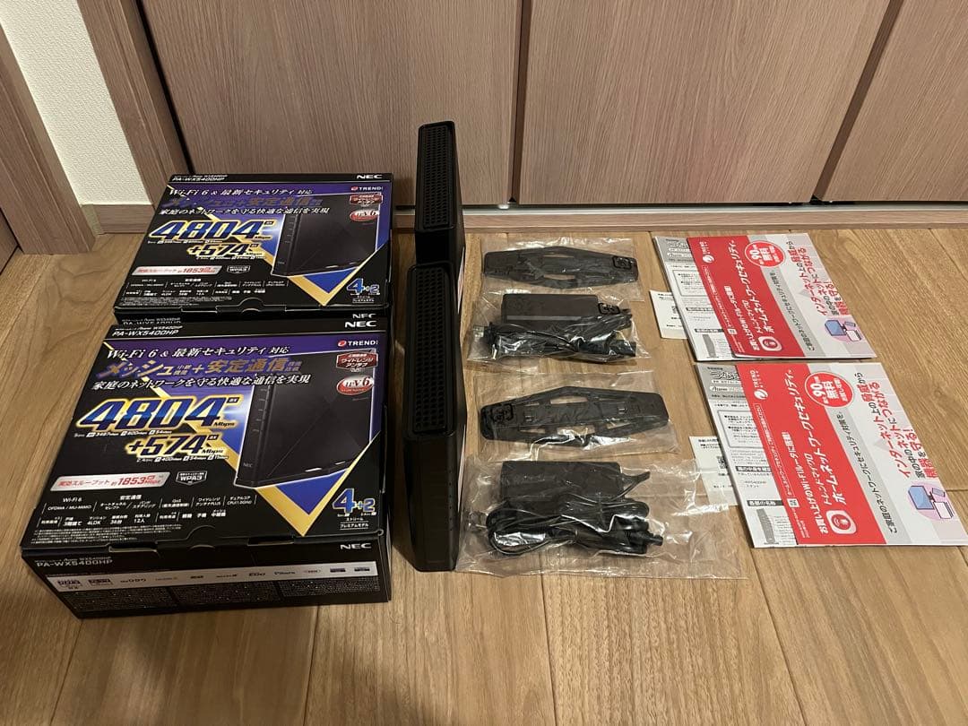 NEC Aterm WX5400HP ×2台