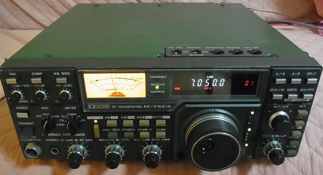 ICOM IC-750A HFトランシーバー 現状品